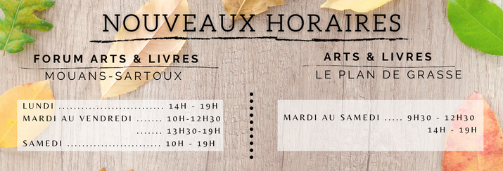 Horaires Hiver 2022