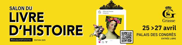 Salon du Livre d'Histoire 2025 à Grasse