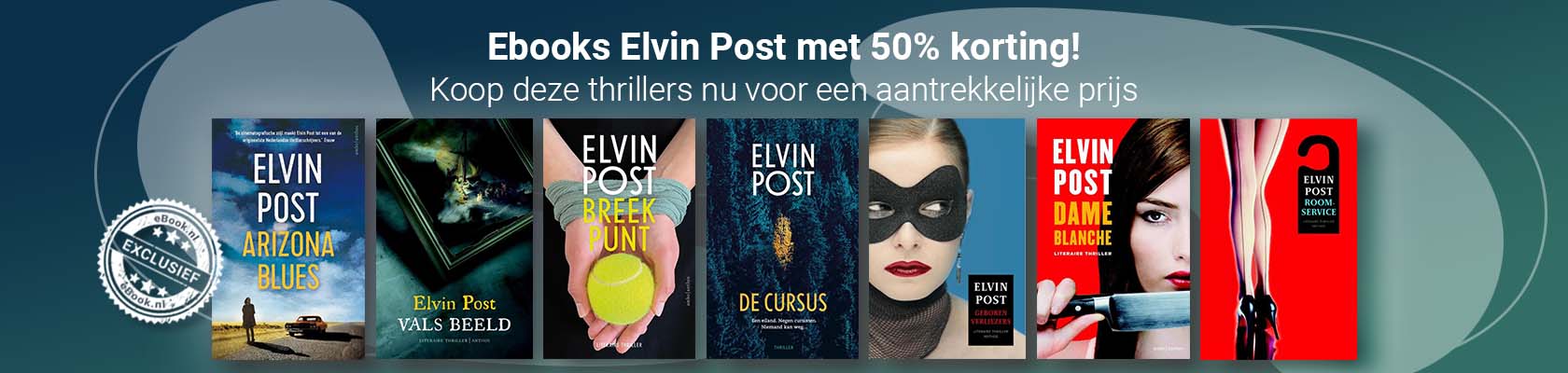 Ebooks Elvin Post met 50% korting!