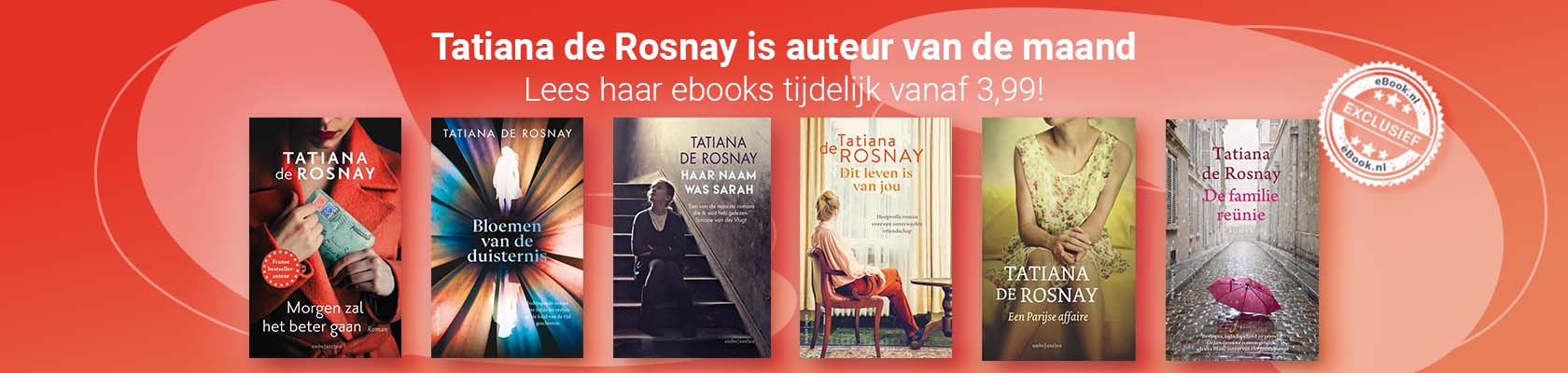 Auteur van de maand: Tatiana de Rosnay