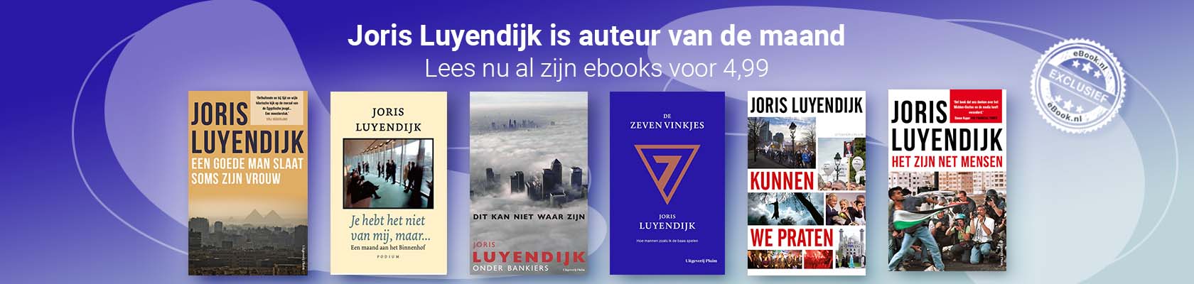 Auteur van de maand: Joris Luyendijk