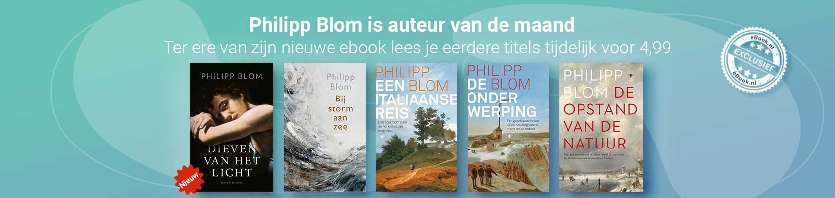 Auteur van de maand: Philipp Blom