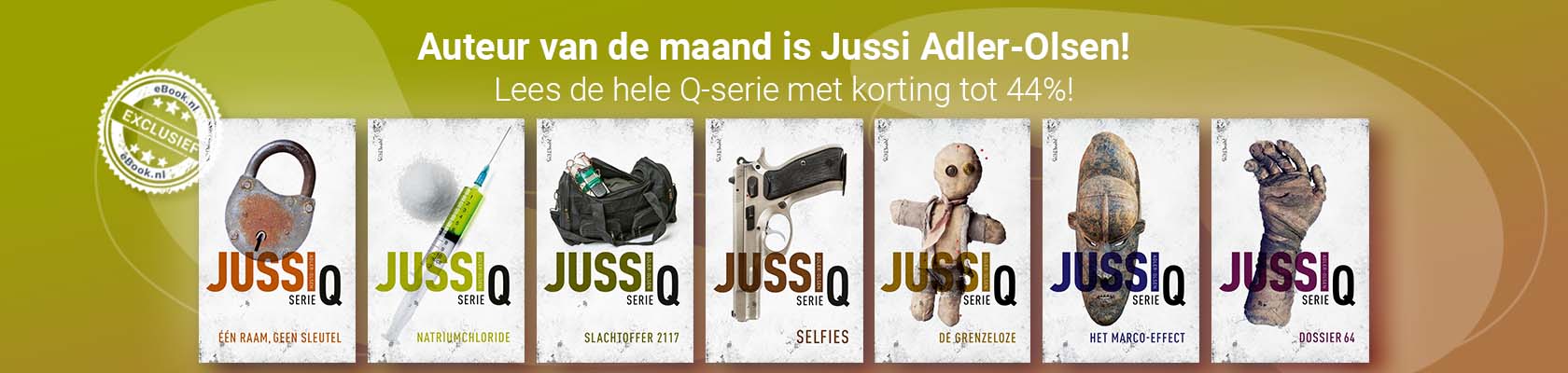 Auteur van de maand: Jussi Adler-Olsen