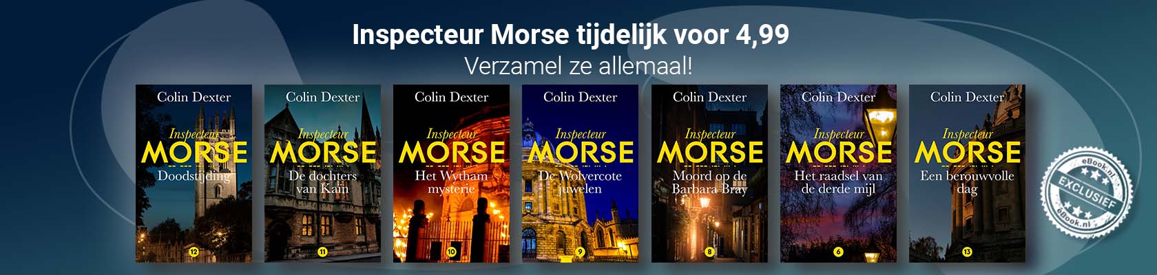 Auteur van de maand: Colin Dexter