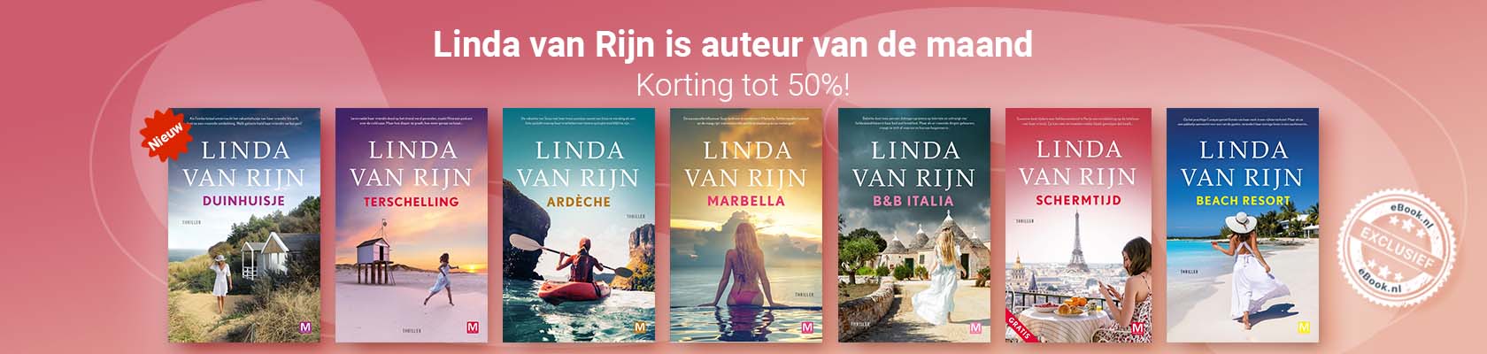 Auteur van de maand: Linda van Rijn
