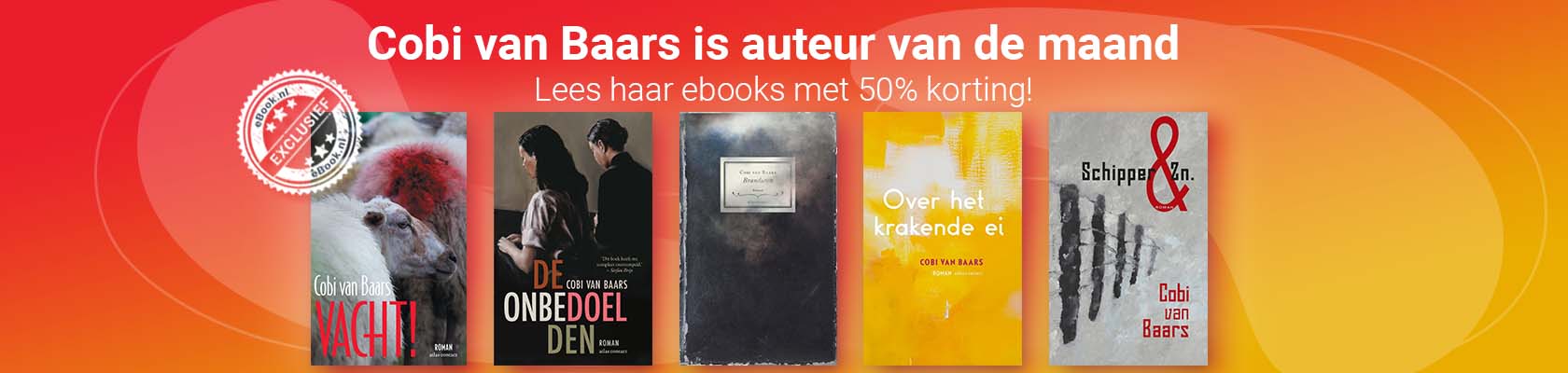 Auteur van de maand: Cobi van Baars
