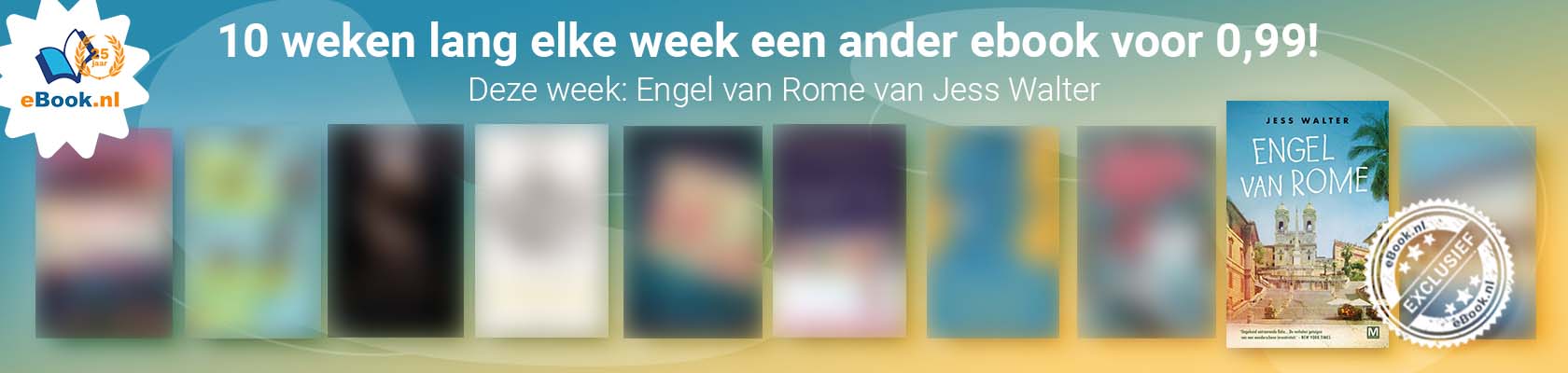 25 jaar ebook.nl ebooks aan 0,99 - engel van rome