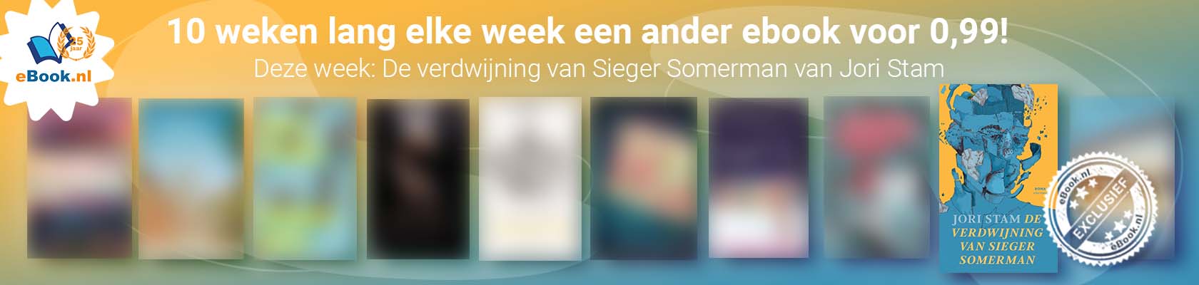Jubileumactie: De verdwijning van Sieger Somerman van Jori Stam