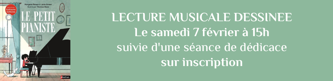Lecture musicale dessinée Le petit pianiste