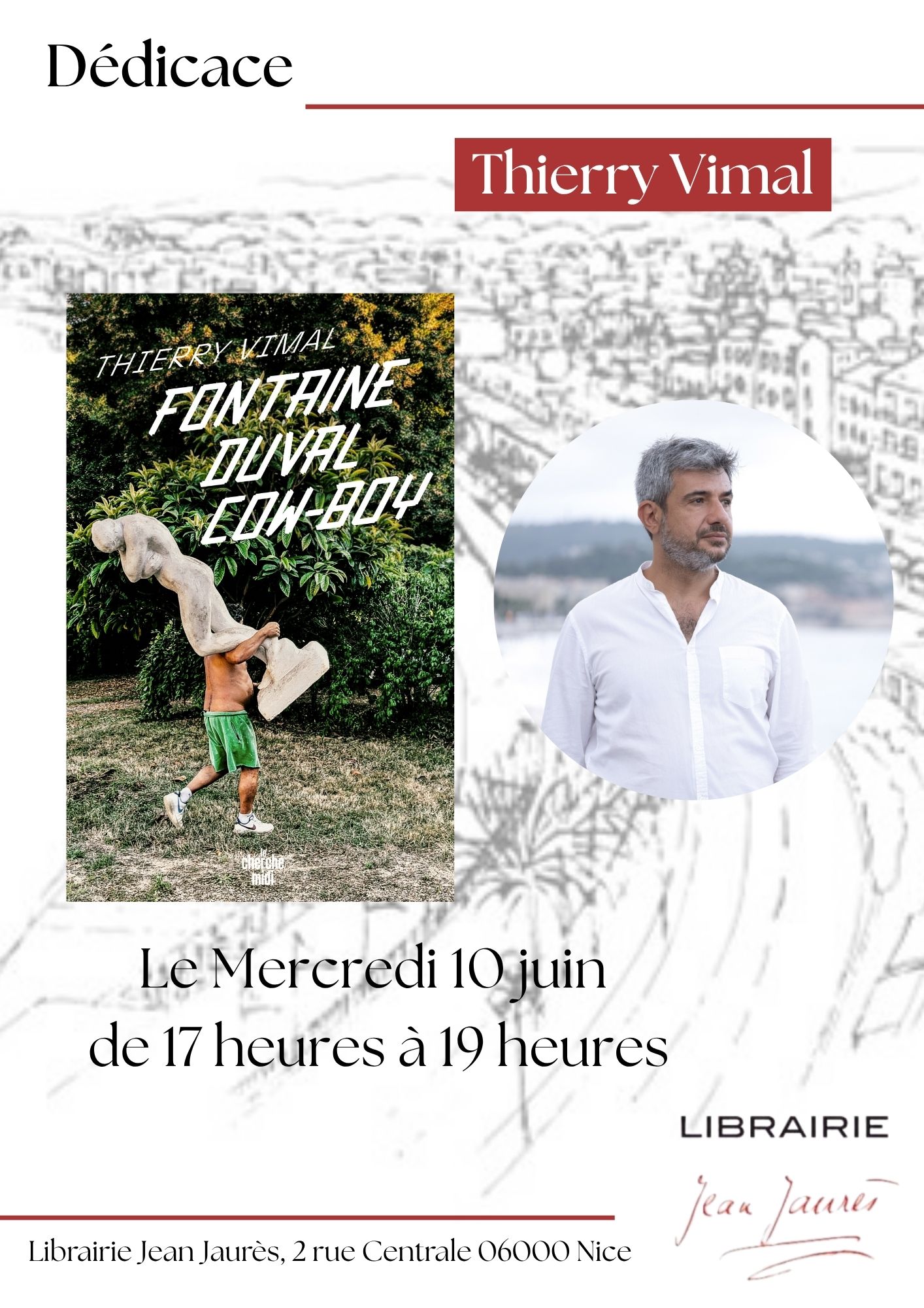 Dédicace avec Thierry Vimal