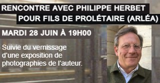 Visuel événement Rencontre avec Philippe Herbet