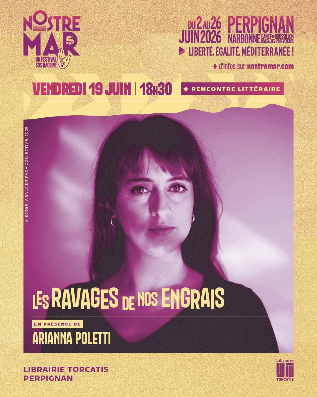 Rencontre suivie d'une séance de dédicace avec Arianna Poletti