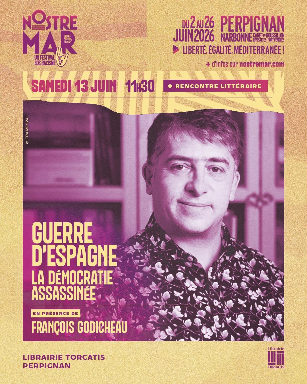 Rencontre littéraire avec François Godicheau