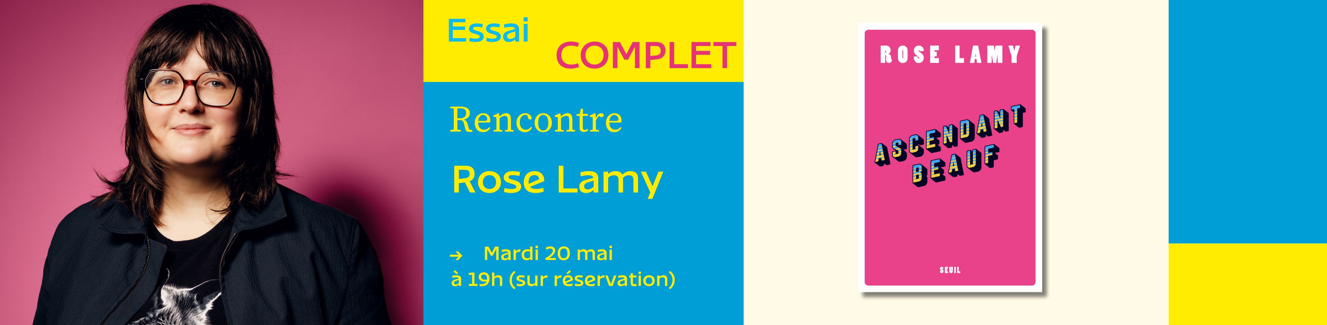 Rencontre avec Rose Lamy