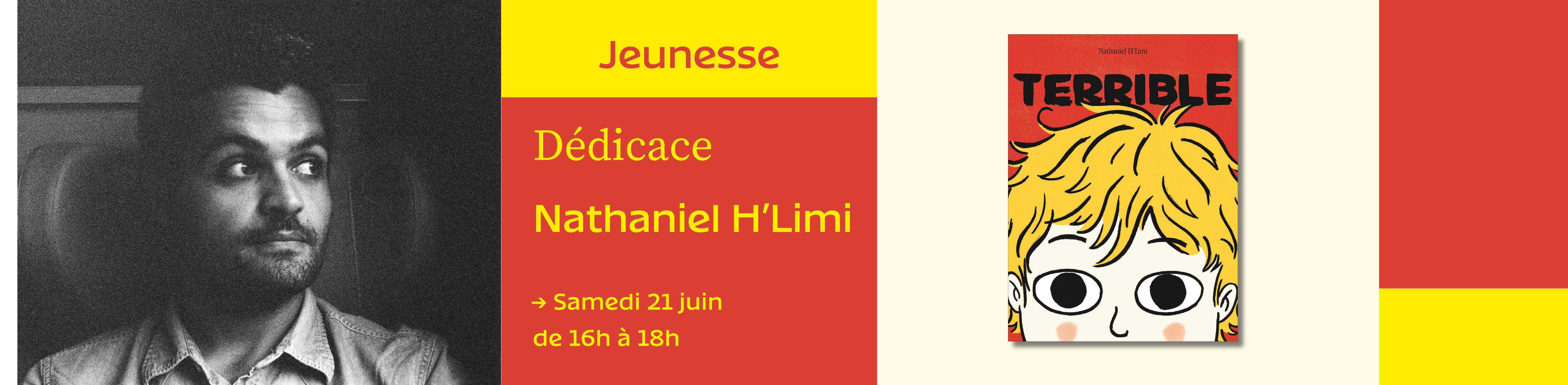 Dédicace de Nathaniel H'Limi