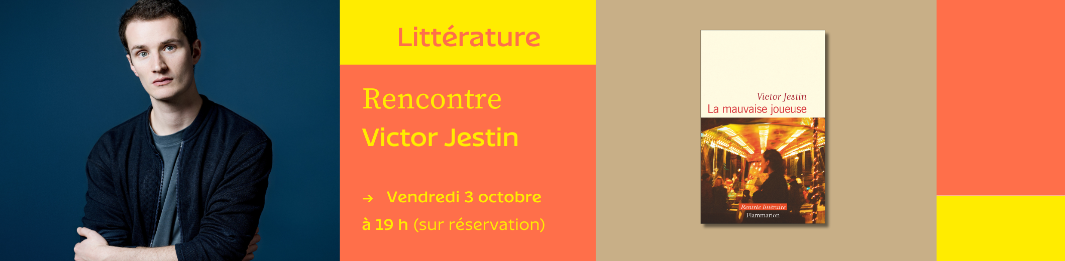 Rencontre avec Victor Jestin