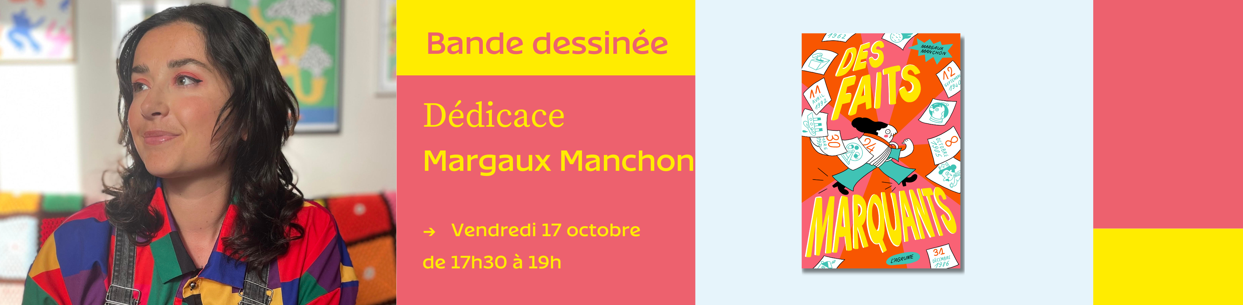 Dédicace de Margaux Manchon