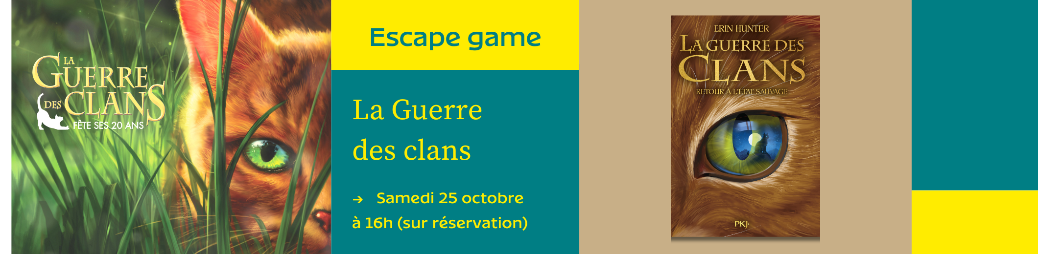 escape game La Guerre des clans