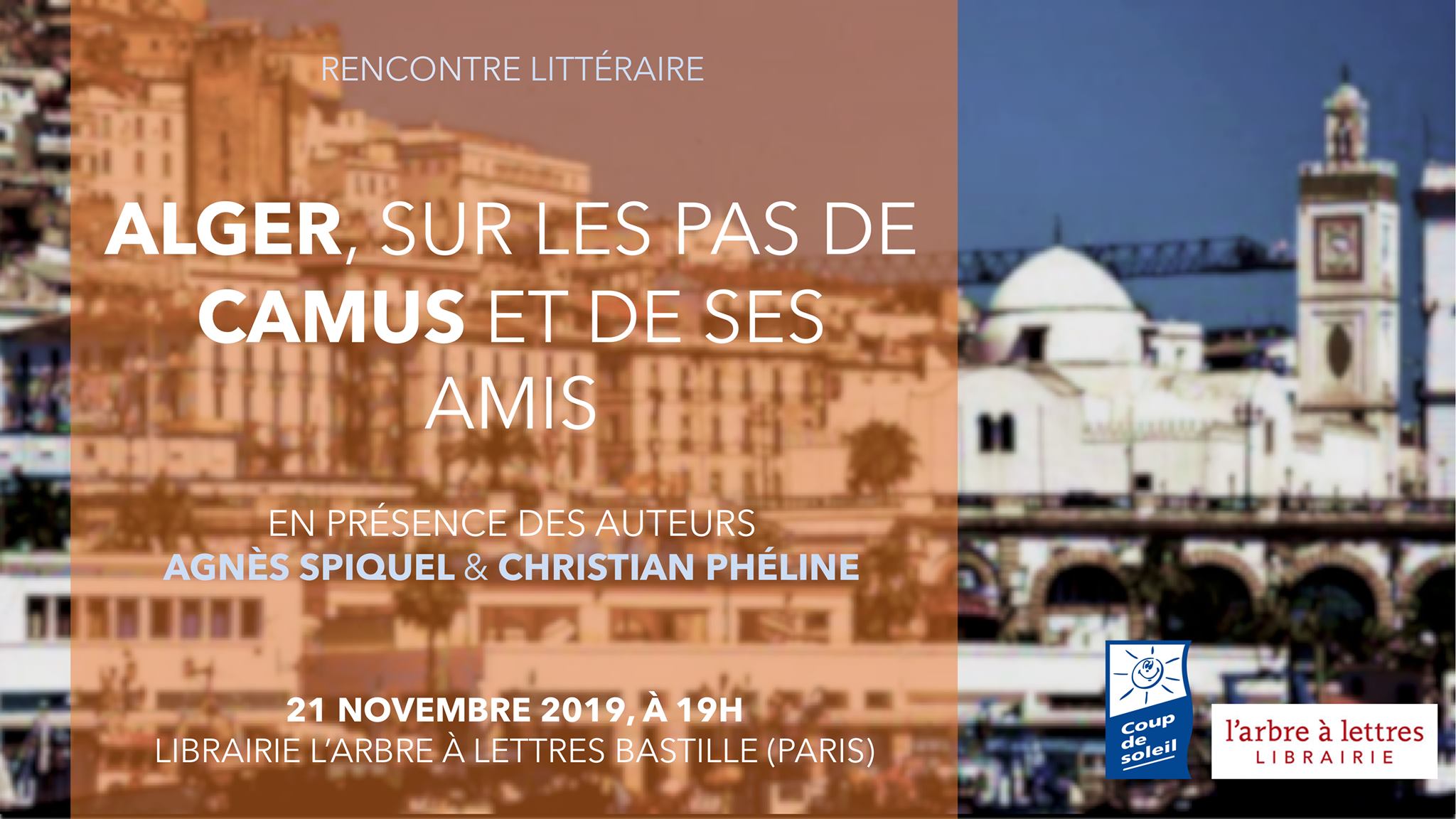 Librairie Larbre à Lettres Alger Sur Les Pas De Camus Et