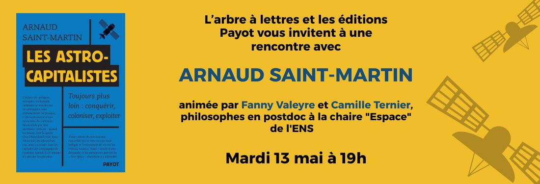 Rencontre avec Arnaud Saint-Martin