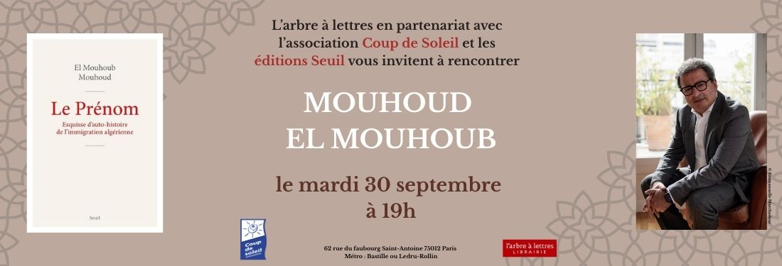 Rencontre avec Mouhoud El Mouhoub en partenariat avec l association Coup de Soleil