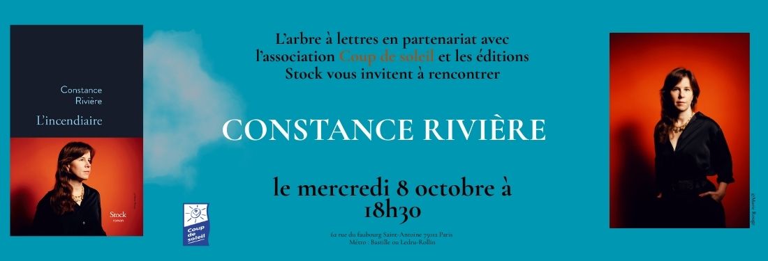 Rencontre avec Constance Rivière en partenariat avec l association Coup de soleil
