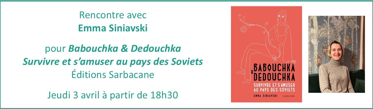 Rencontre et dédicace avec Emma Siniavski