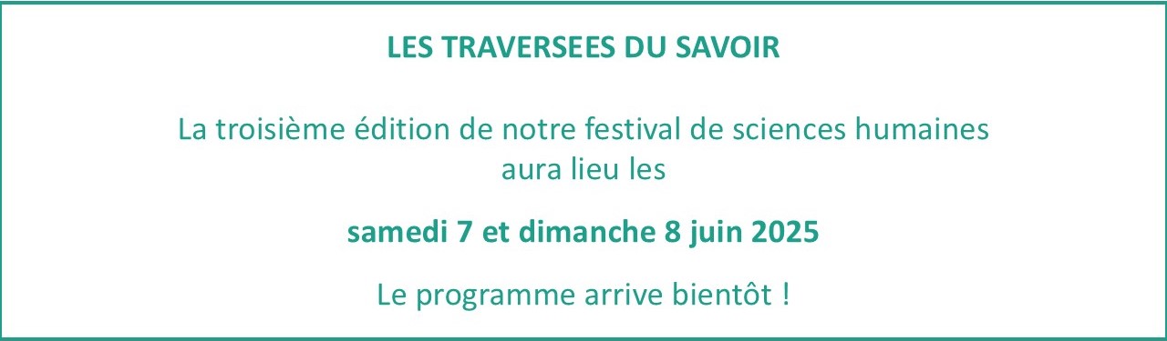 Les Traversées du Savoir