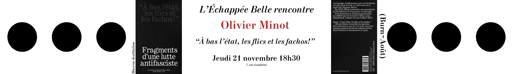 Rencontre Olivier Minot