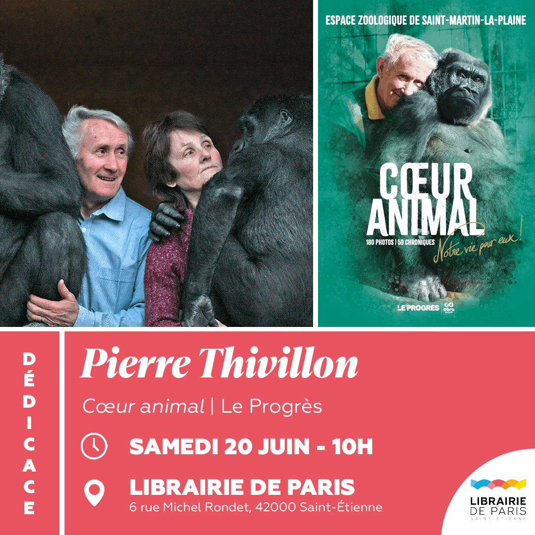 Espace Zoologique de Saint-Martin-la-Plaine - Dédicace avec Pierre Thivillon