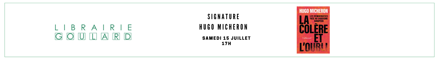 Hugo Micheron - Site Gallimard