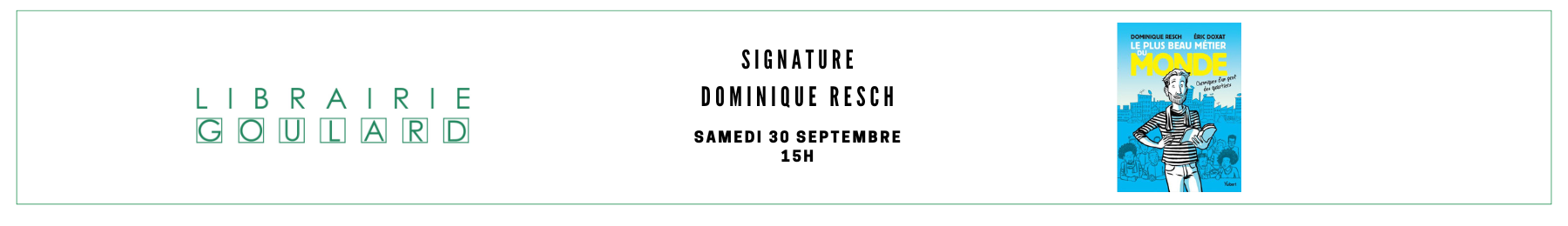 Signature avec Dominique Resch