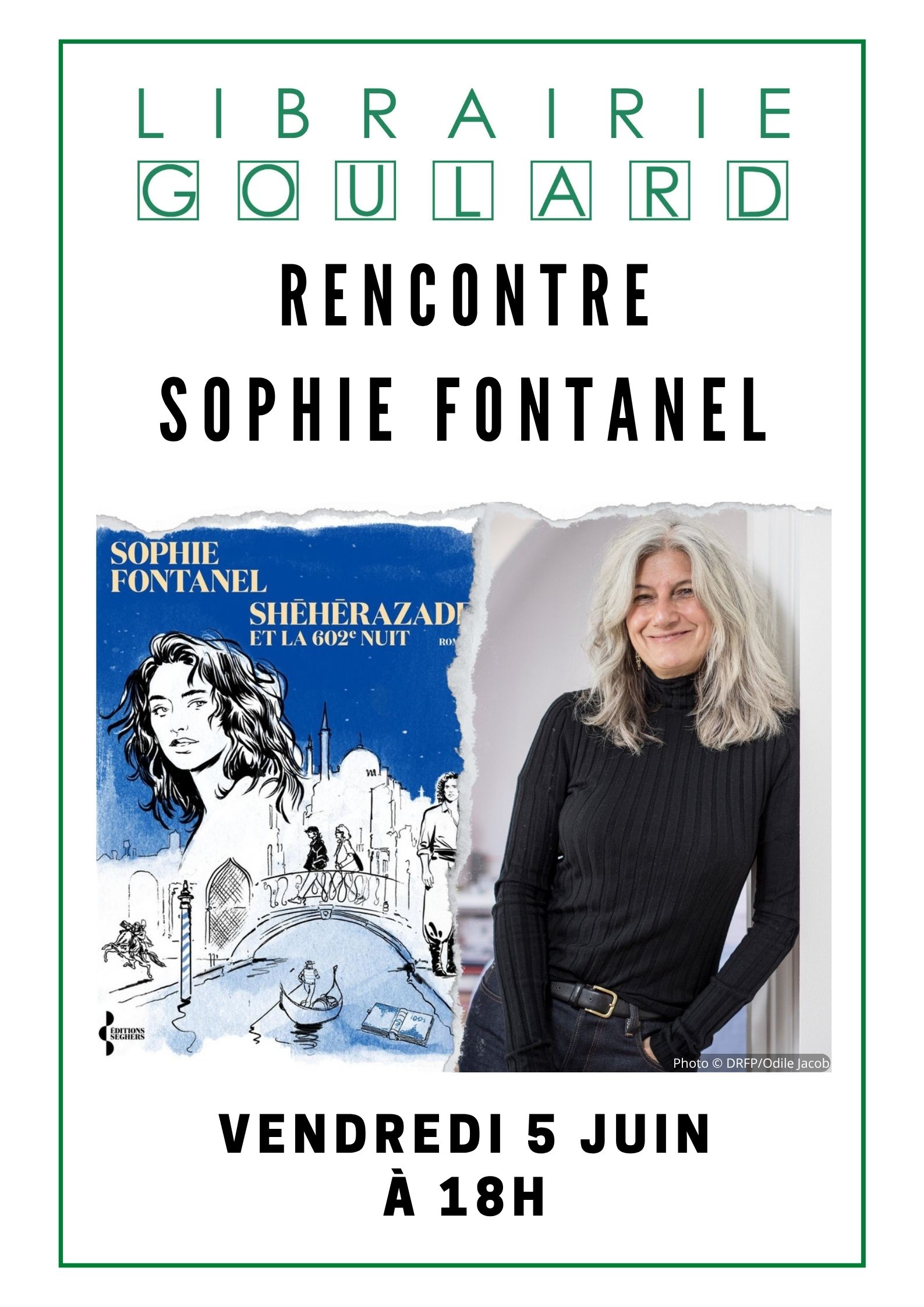 Rencontre avec Sophie Fontanel