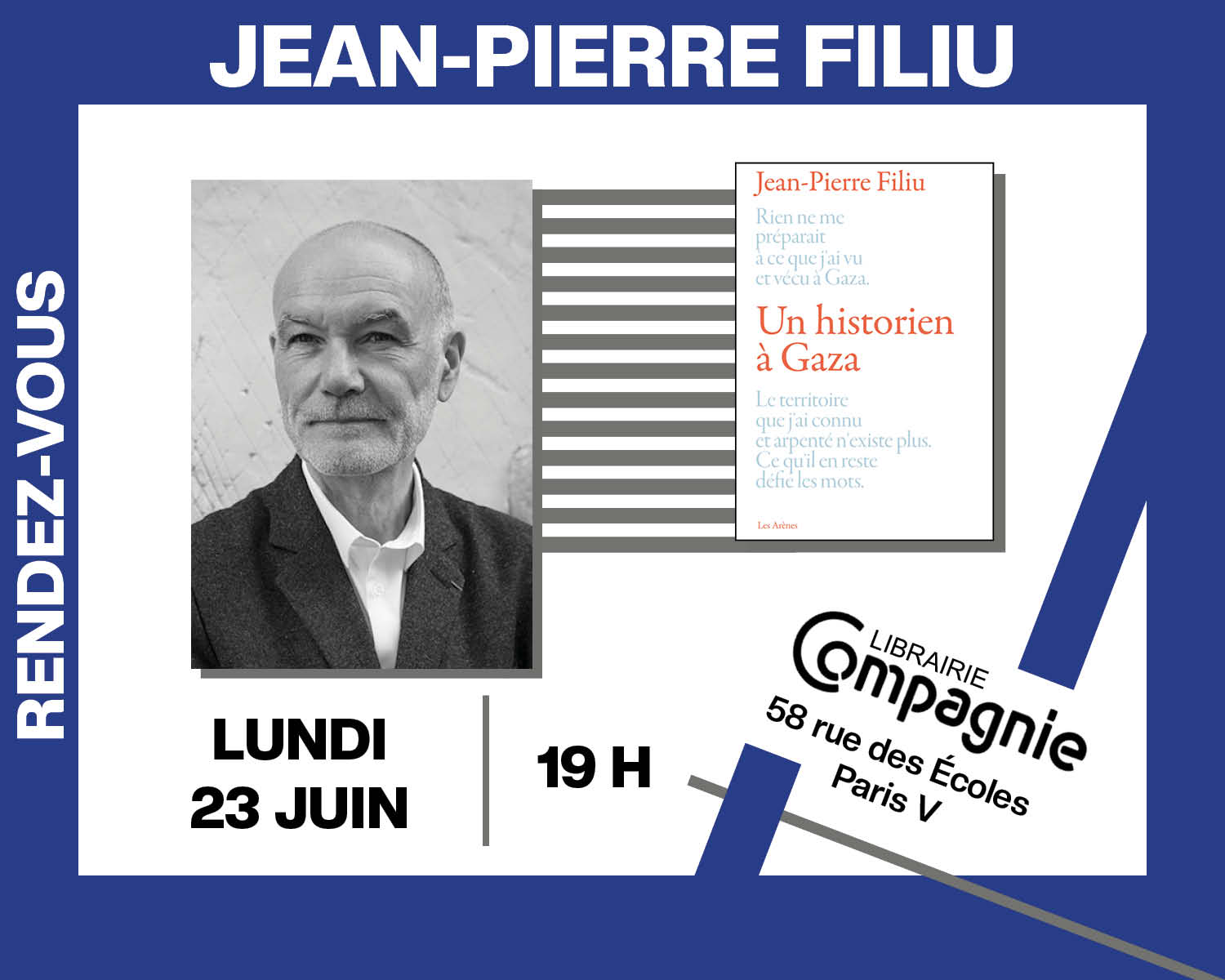 Jean-Pierre Filiu présente son ouvrage « Un historien à Gaza »