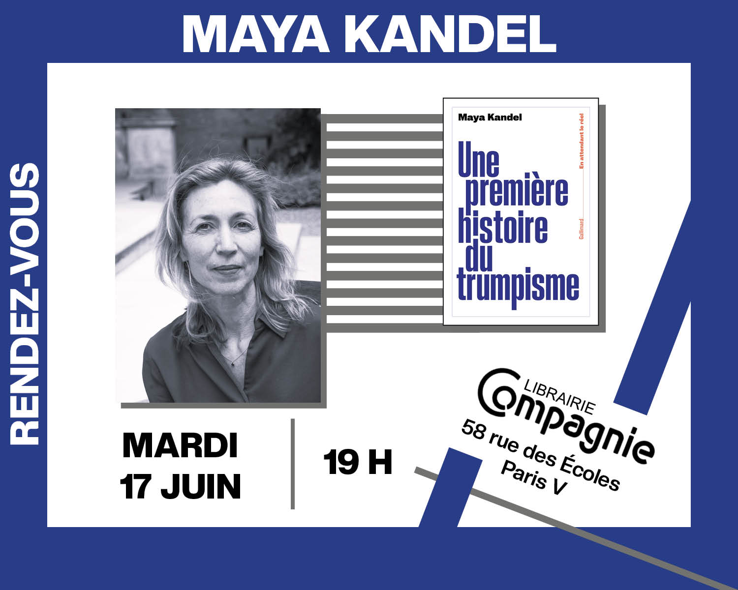 Maya Kandel présente son essai « Une première histoire du trumpisme »