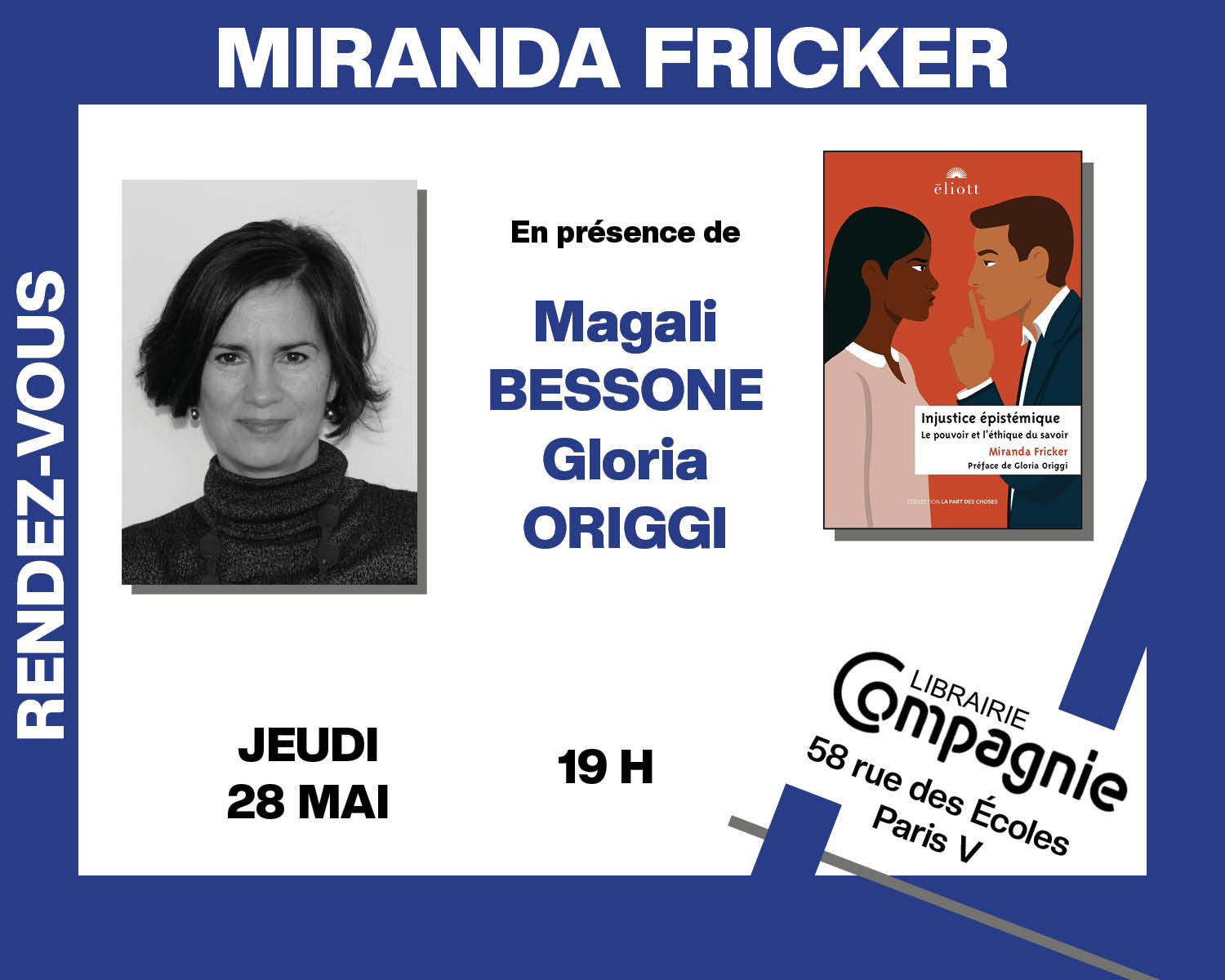 Miranda Fricker présente « Injustice épistémique : Le Pouvoir et l'éthique du savoir »