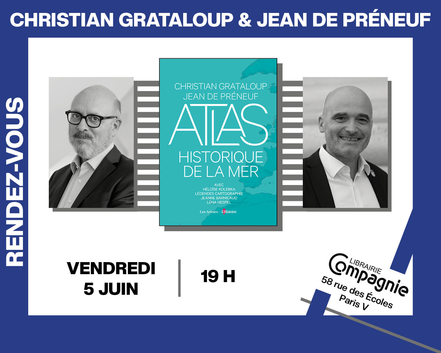 Christian Grataloup et Jean de Preneuf