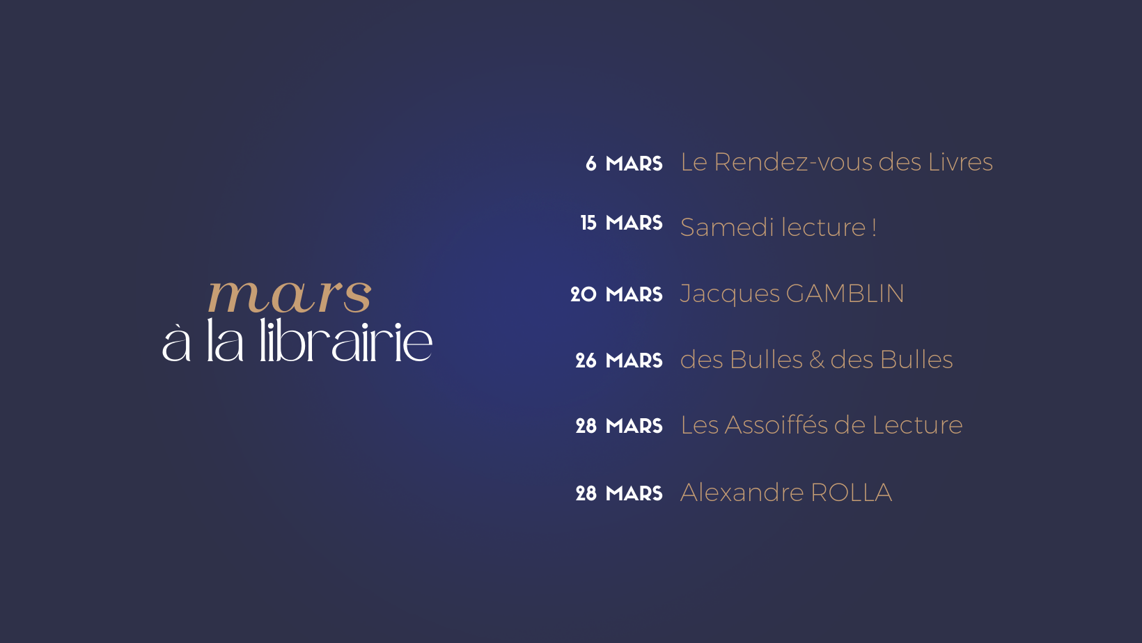 agenda mars