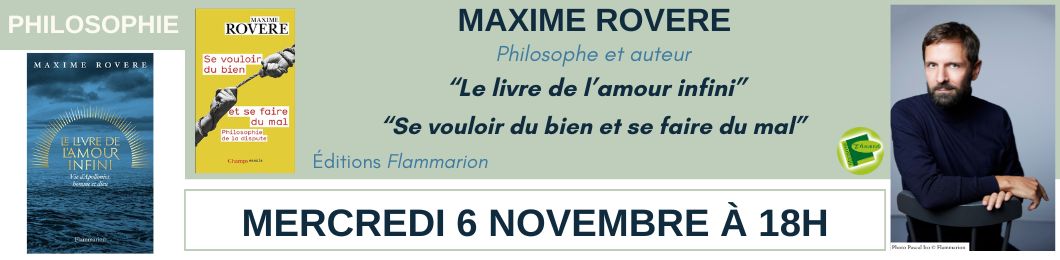 Rencontre avec Maxime Rovere