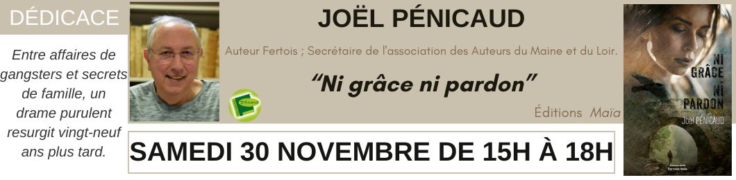 Dédicace avec Joël Pénicaud