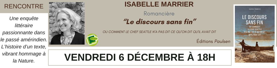 Rencontre avec Isabelle Marrier