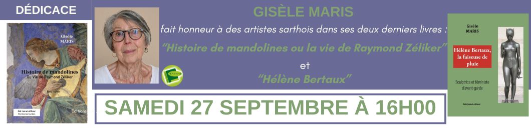 Dédicace avec Gisèle Maris