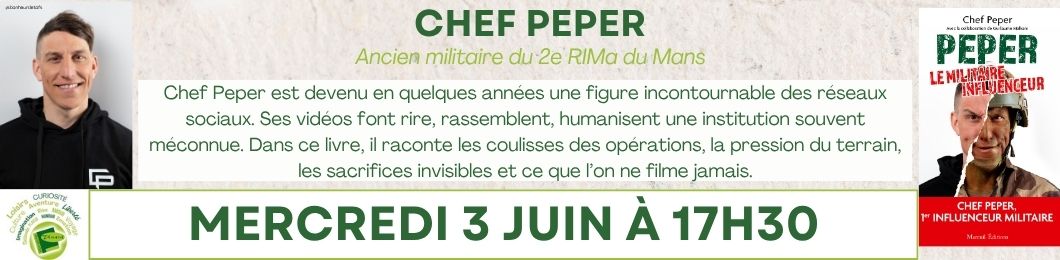 Rencontre avec Chef Peper