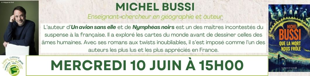 Rencontre avec Michel Bussi