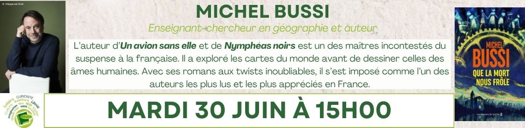 Rencontre avec Michel Bussi