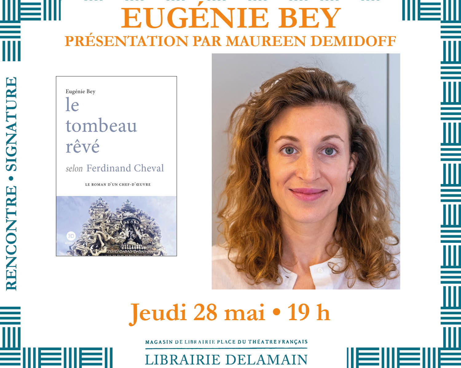Eugénie Bey présente « Le Tombeau rêvé selon Ferdinand Cheval »