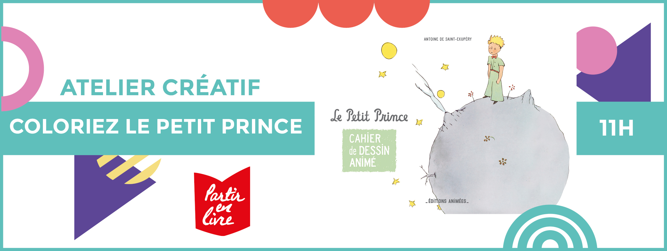Le Petit Prince - Cahier de dessin animé