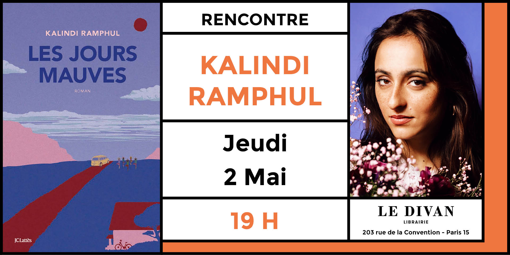 Visuel événement Littérature : Kalindi Ramphul