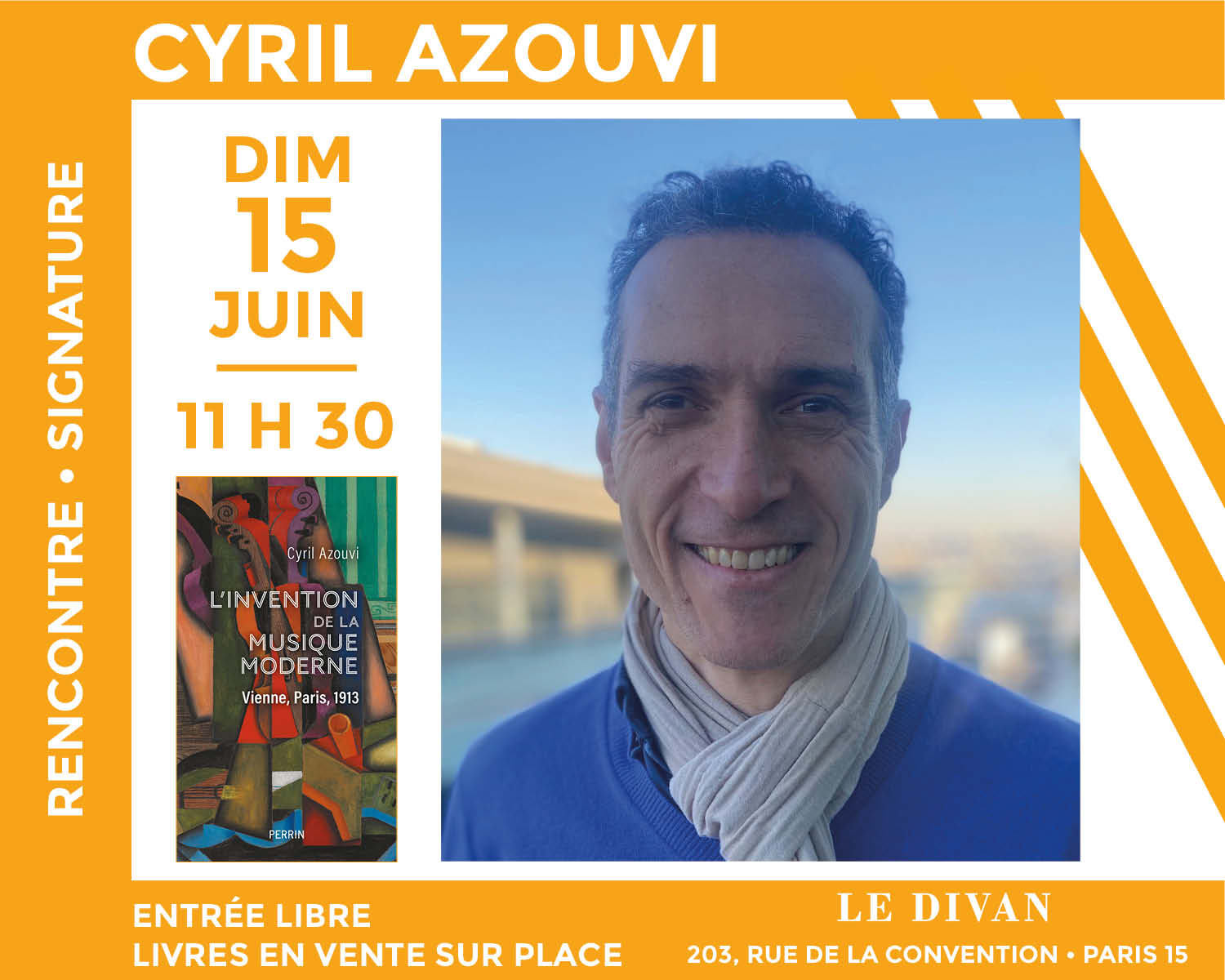 Cyril Azouvi présente son nouvel ouvrage « L'Invention de la musique moderne : Vienne, Paris, 1913 »