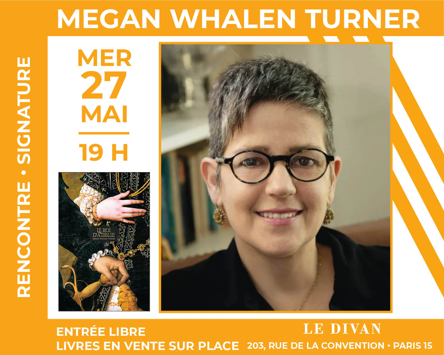 Megan Whalen Turner présente « Le Roi d'Attolie » du cycle Le Voleur de la Reine